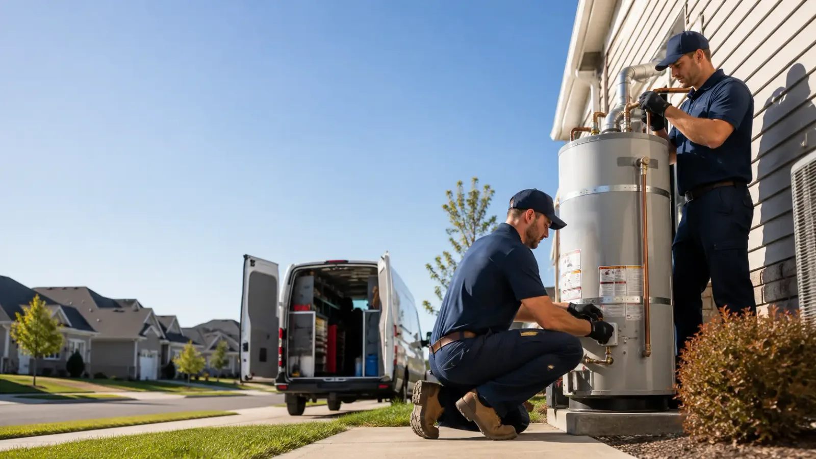 Water Heater Installation in Wildrose, ND